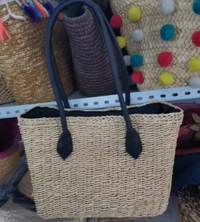 Torba na karta ręcznie tkana kwadratowa