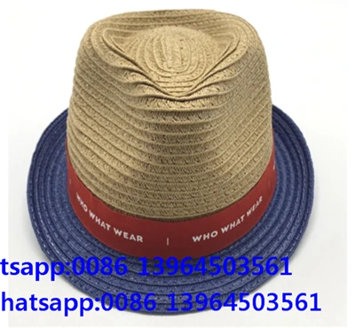 Tape Cowboy Fedora Hat dla mężczyzn