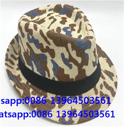 Kapelusz Fedora Spot Deco z krótkim rondem