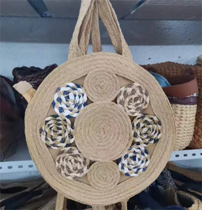 Okrągłe kształt damski torba na ramiona