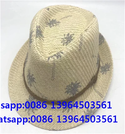 Stylowy unisexowy cylinder fedora